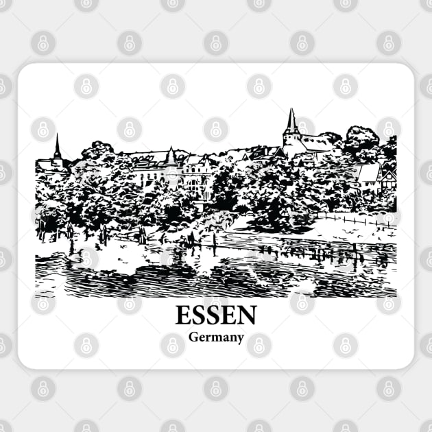 Essen - Germany Magnet by Lakeric